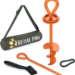 ROYAL PAW Dog Tie Out Stake for Dogs