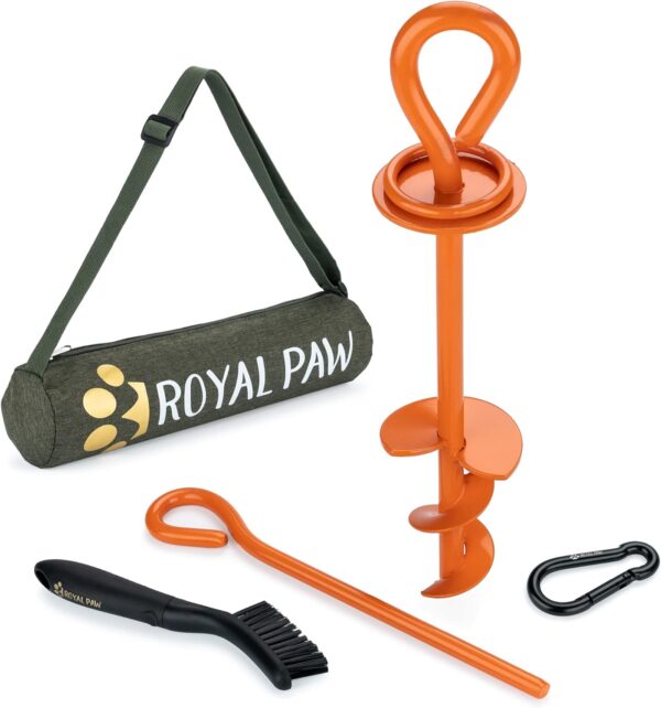 ROYAL PAW Dog Tie Out Stake for Dogs